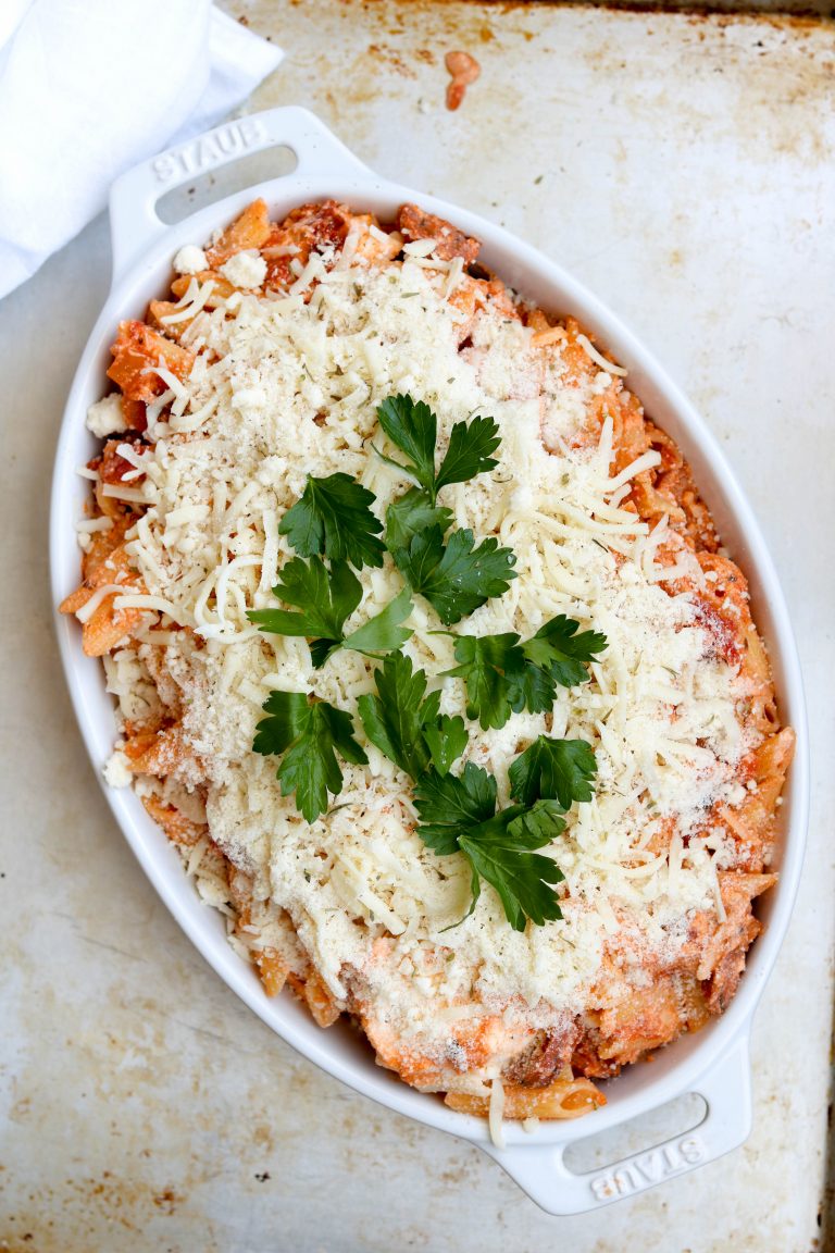Quick Weeknight Baked Pasta – Claudia's Table