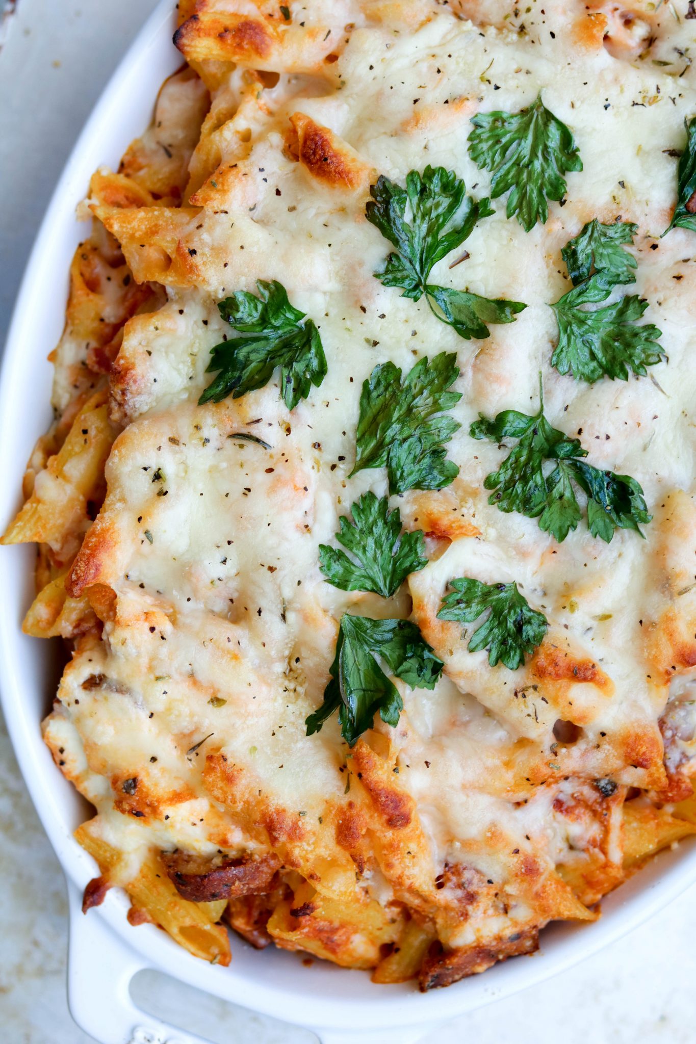 Quick Weeknight Baked Pasta – Claudia's Table