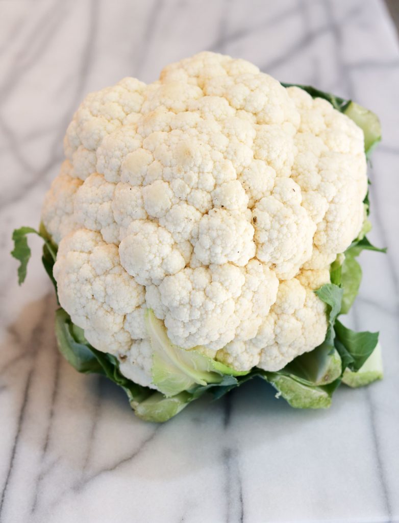 head of cauliflower 