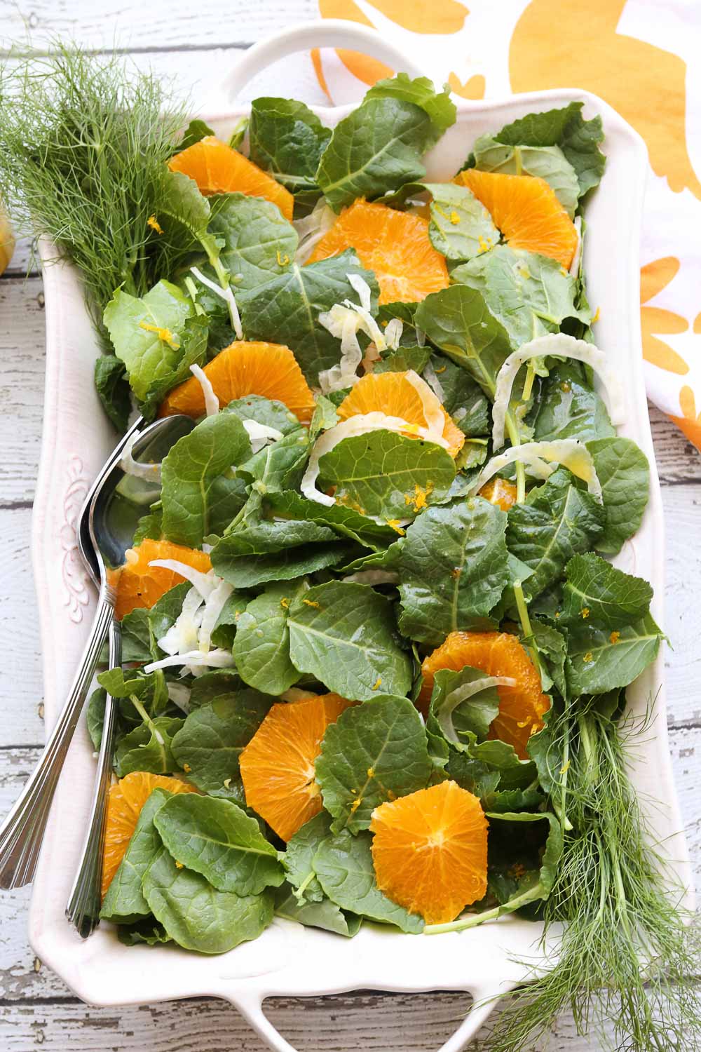 Orange Fennel Salad with Orange Honey Dressing – Claudia&amp;#39;s Table