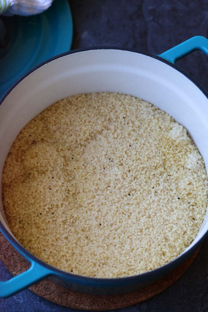 How to fluff couscous