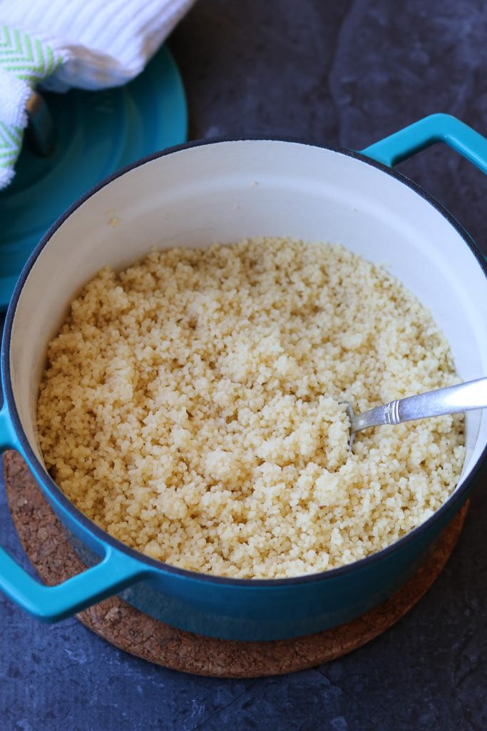 how to fluff couscous
