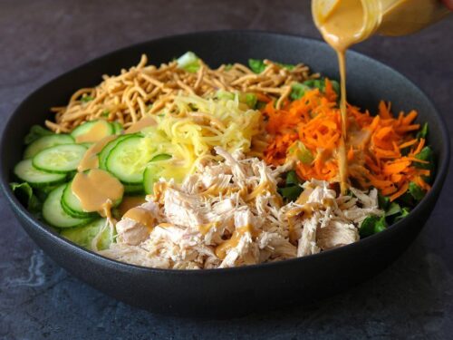 chinese chicken salad dressing Hawai'i Style Chinese Chicken Salad