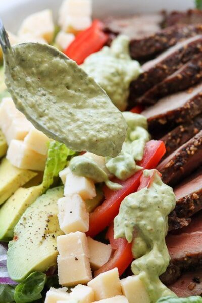 Rich and Spicy Avocado Dressing