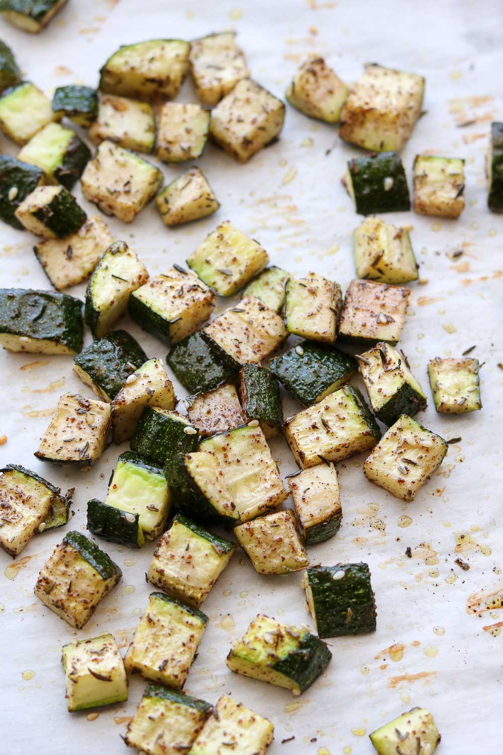 Oven Roasted Za'atar Zucchini Claudia's Table
