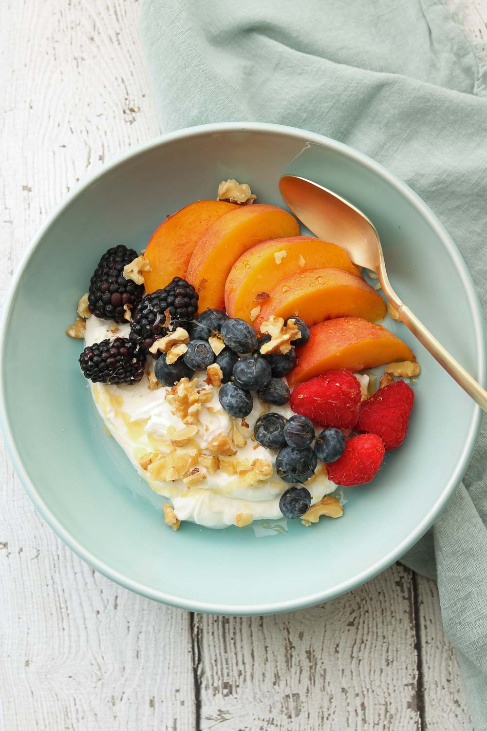 Summer Fruit Yogurt Breakfast Bowl