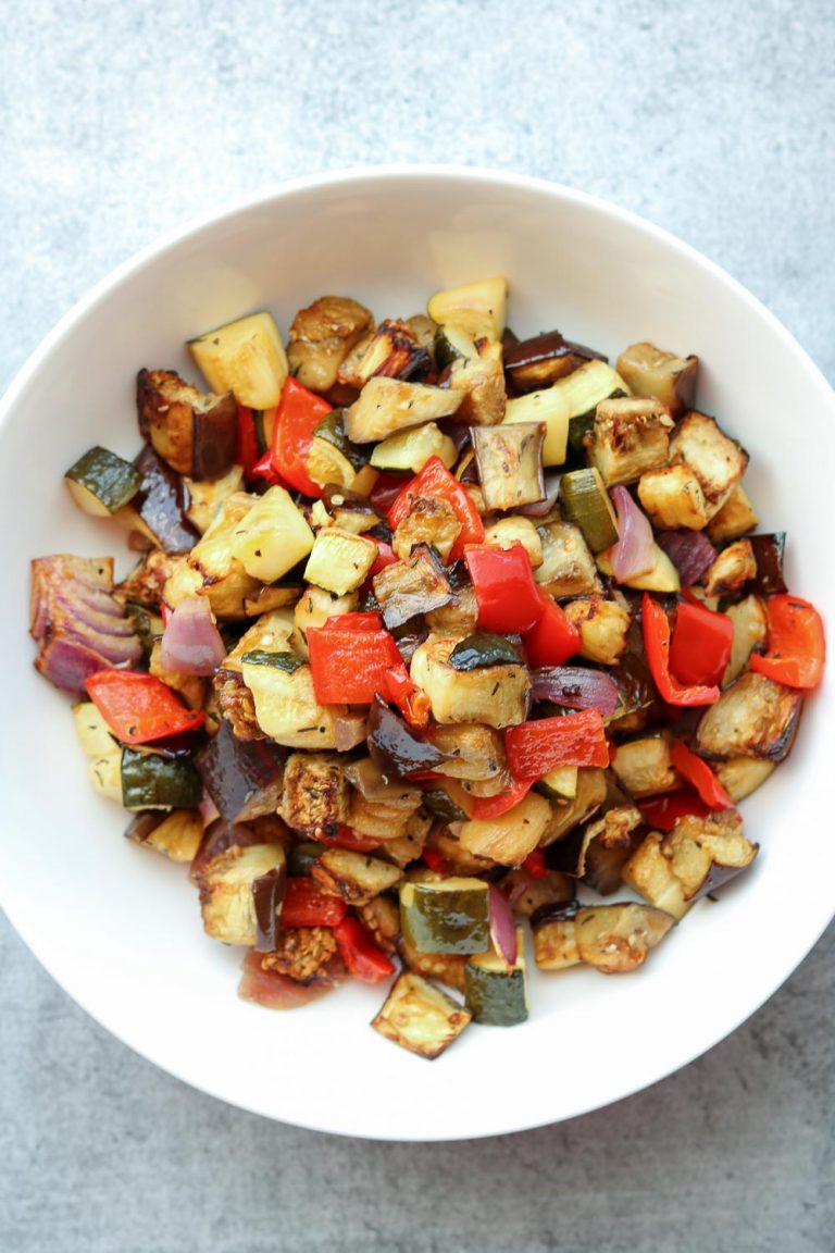 Simple Balsamic Roasted Vegetables – Claudia's Table