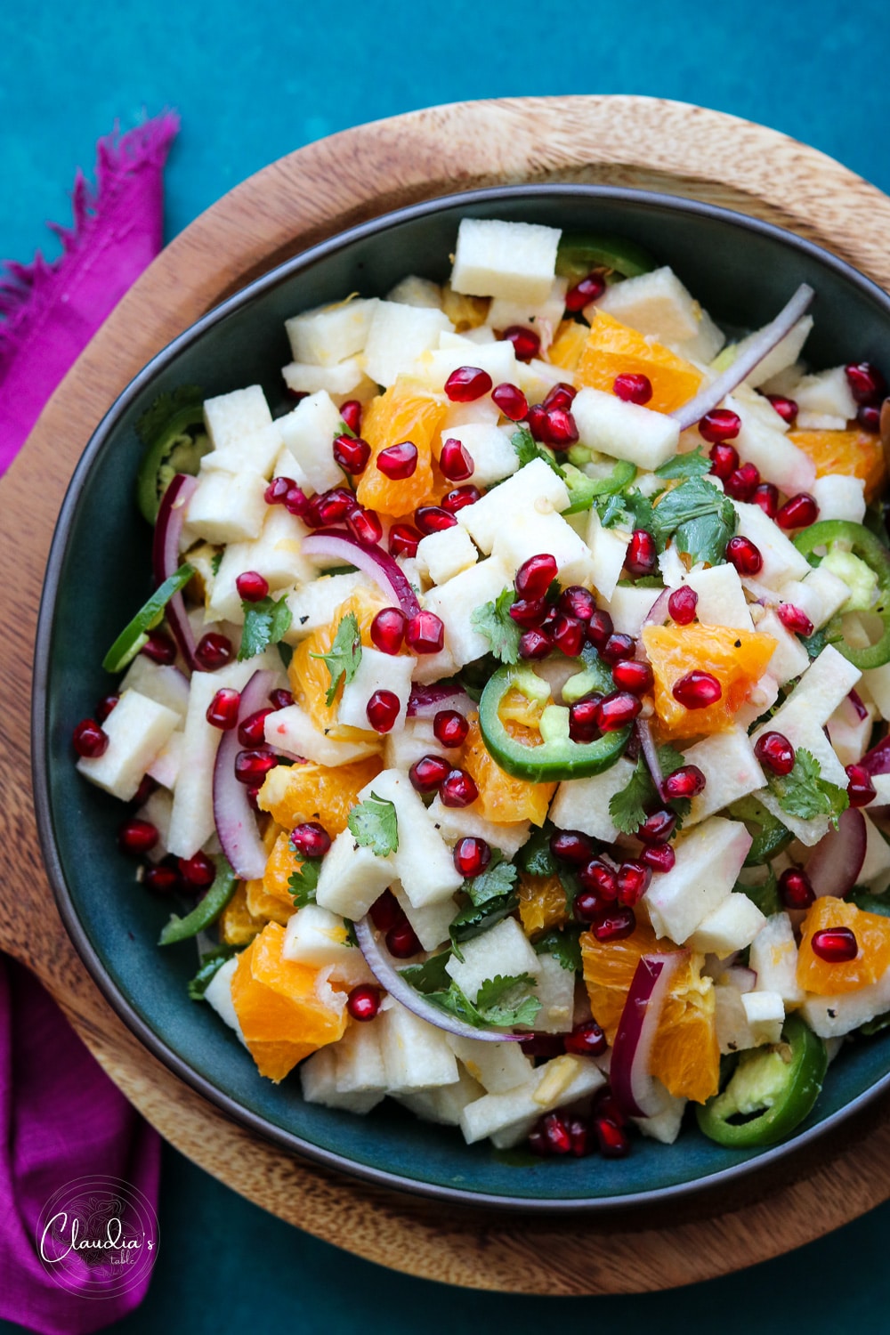 Jicama Orange Salad Claudia's Table