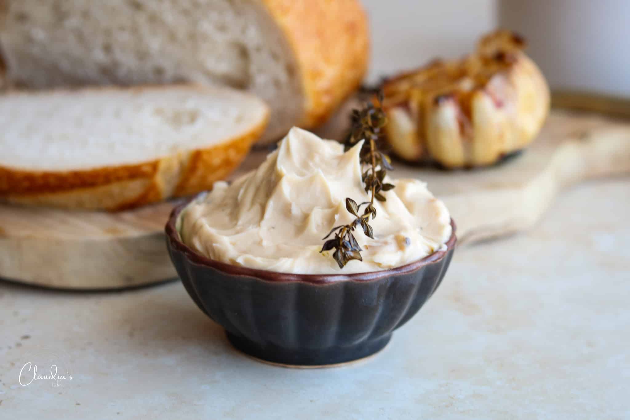 Roasted Garlic Compound Butter