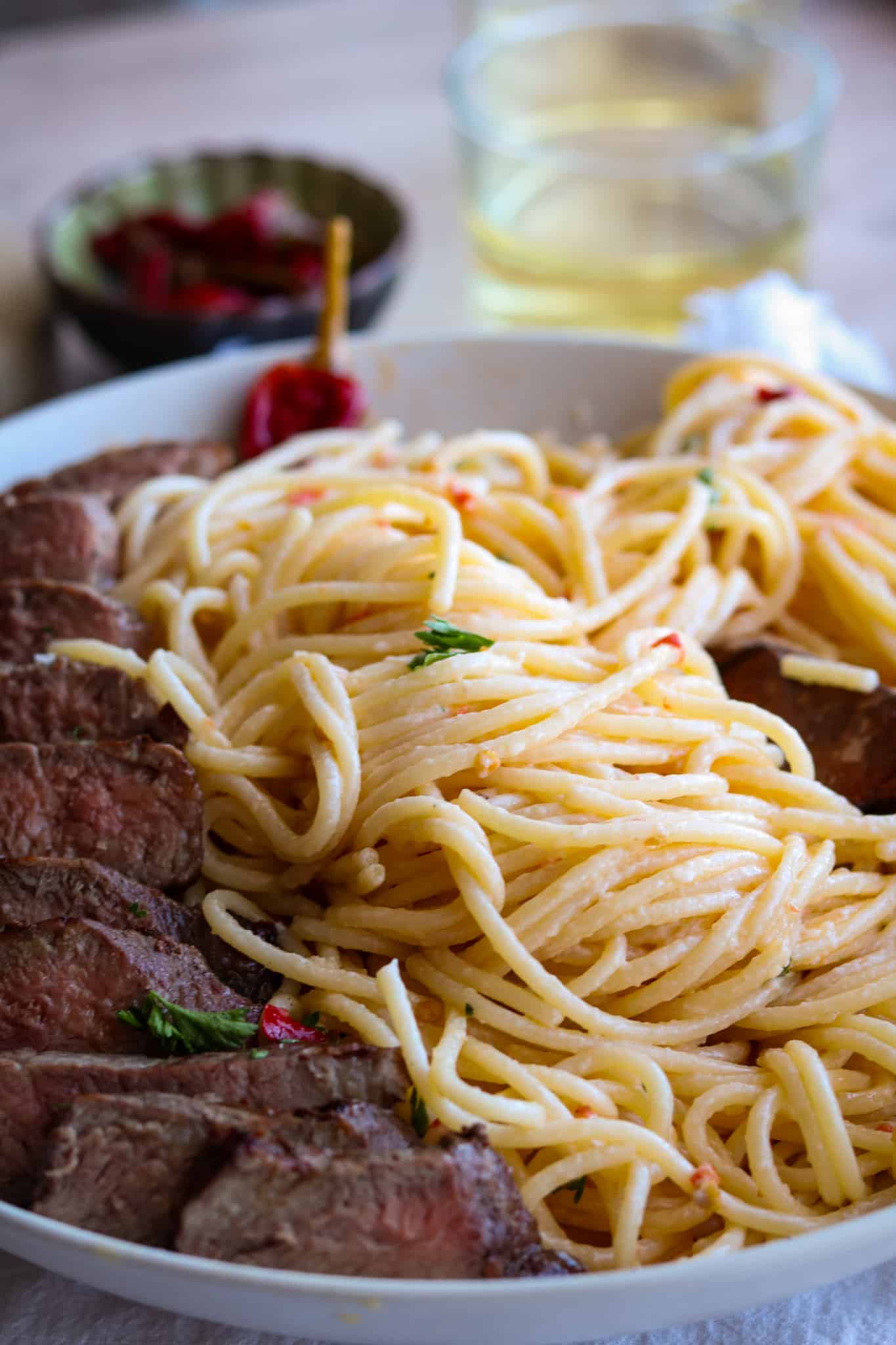 Creamy Calabrian Chili Pasta – Claudia's Table