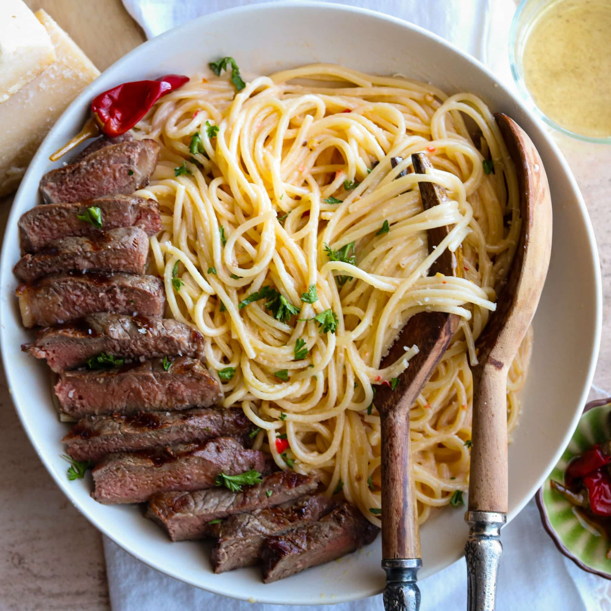 Creamy Calabrian Chili Pasta – Claudia's Table