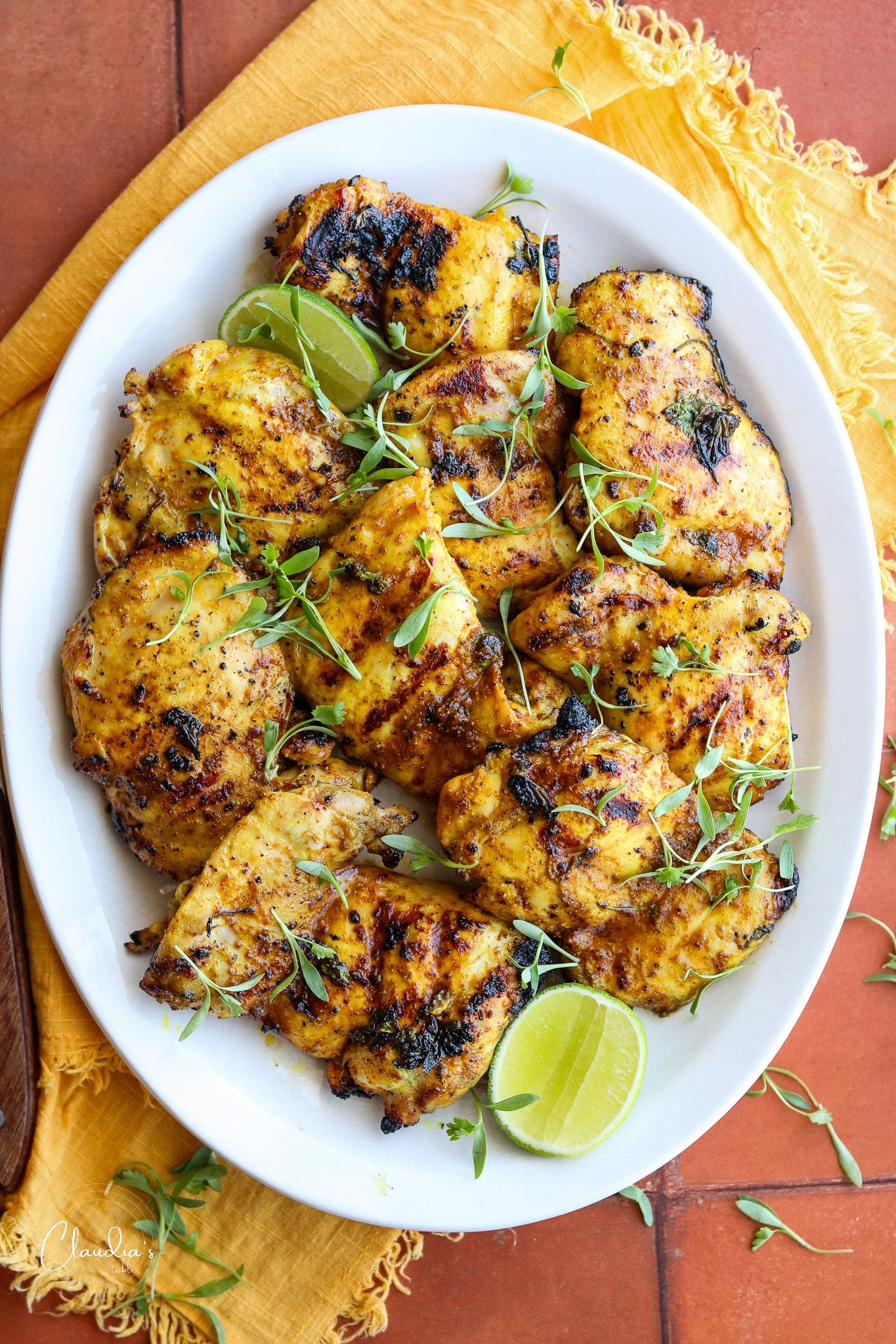 Rusty Chicken Easy Grilled Citrus-Marinated Chicken Thighs – Claudia's Table